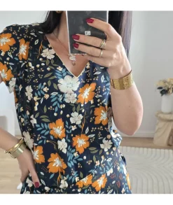 Robes>La boutique de Lilie ROBE CORALIE Marine