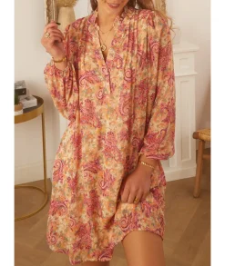 Robes>La boutique de Lilie ROBE DANA Rose