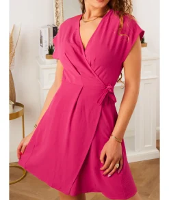 Robes>La boutique de Lilie ROBE DASY Fushia