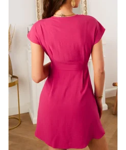 Robes>La boutique de Lilie ROBE DASY Fushia