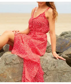 Robes>La boutique de Lilie ROBE DESY Rouge