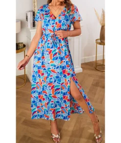 Robes>La boutique de Lilie ROBE DOMINIQUE Bleu
