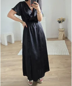 Robes>La boutique de Lilie ROBE DONATIEN Noir