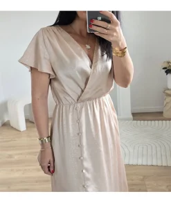 Robes>La boutique de Lilie ROBE DONATIEN Beige