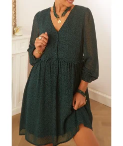 Robes>La boutique de Lilie ROBE DORIANE Vertsapin