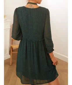 Robes>La boutique de Lilie ROBE DORIANE Vertsapin