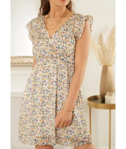Robes>La boutique de Lilie ROBE ELAURA Blanc