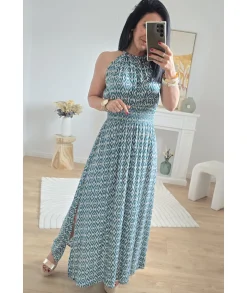 Robes>La boutique de Lilie ROBE ELEONORE Vert