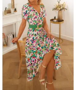 Robes>La boutique de Lilie ROBE ELISE Vert