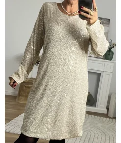 Robes>La boutique de Lilie ROBE ELVINA Dore