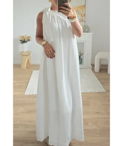 Robes>La boutique de Lilie ROBE EMILIA Blanc