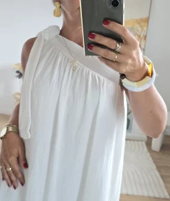 Robes>La boutique de Lilie ROBE EMILIA Blanc