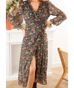 Robes>La boutique de Lilie ROBE EMILIE Vert