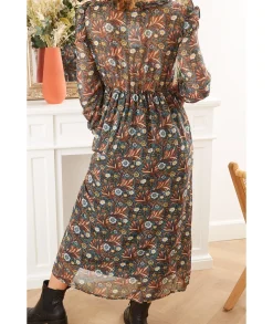 Robes>La boutique de Lilie ROBE EMILIE Vert