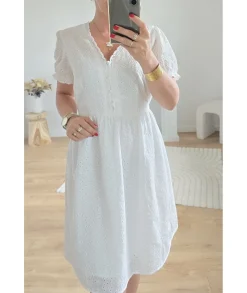 Robes>La boutique de Lilie ROBE EMMA Blanc