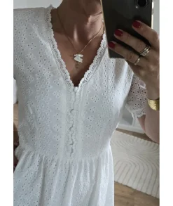Robes>La boutique de Lilie ROBE EMMA Blanc