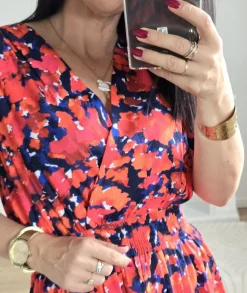 Robes>La boutique de Lilie ROBE ESTEBANE LONGUE Rouge
