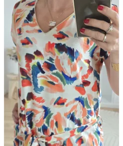 Robes>La boutique de Lilie ROBE EULALIE Corail