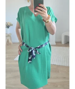 Robes>La boutique de Lilie ROBE FANNY Vert