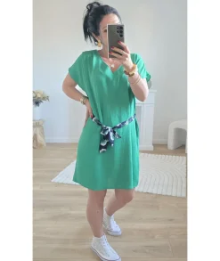 Robes>La boutique de Lilie ROBE FANNY Vert