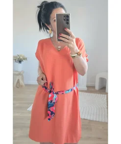 Robes>La boutique de Lilie ROBE FANNY Orange