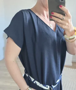 Robes>La boutique de Lilie ROBE FANNY Marine
