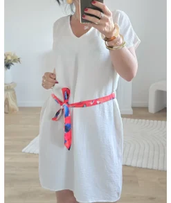 Robes>La boutique de Lilie ROBE FANNY Blanc