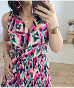 Robes>La boutique de Lilie ROBE FELICIA LONGUE Vert
