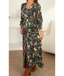 Robes>La boutique de Lilie ROBE FIONA Vert