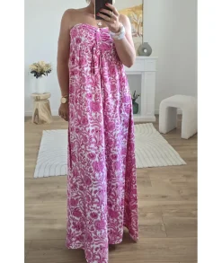 Robes>La boutique de Lilie ROBE FLORENCE Rose