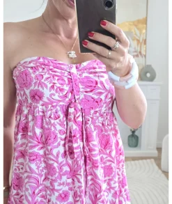 Robes>La boutique de Lilie ROBE FLORENCE Rose