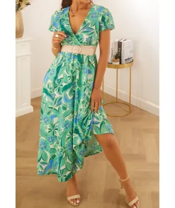 Robes>La boutique de Lilie ROBE FLORENCE LONGUE Vert
