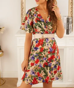 Robes>La boutique de Lilie ROBE FRANCINE Beige