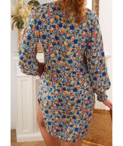 Robes>La boutique de Lilie ROBE GABRIELLE Marine