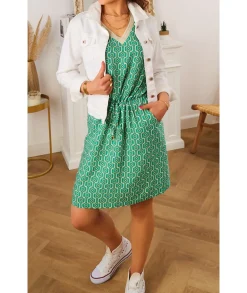Robes>La boutique de Lilie ROBE GADA Vert