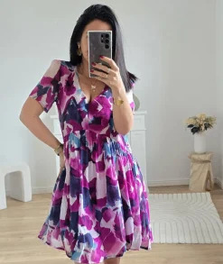 Robes>La boutique de Lilie ROBE GAELLA Violet