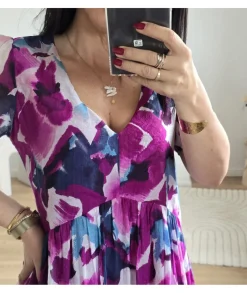 Robes>La boutique de Lilie ROBE GAELLA Violet