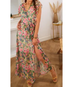Robes>La boutique de Lilie ROBE GAZANIA Vert
