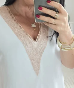 Robes>La boutique de Lilie ROBE GERALDINE Blanc