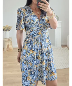 Robes>La boutique de Lilie ROBE IDYLE Bleu