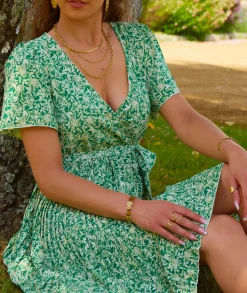 Robes>La boutique de Lilie ROBE IGNAZIA Vert