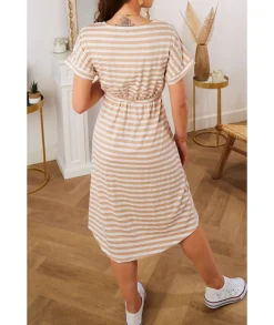 Robes>La boutique de Lilie ROBE JACKIE Beige