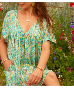 Robes>La boutique de Lilie ROBE JANA SHORT Vert