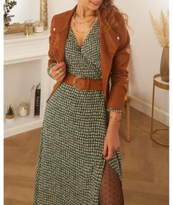 Robes>La boutique de Lilie ROBE JASMINA LONGUE Vert