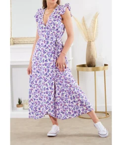 Robes>La boutique de Lilie ROBE JENNIFER Violet
