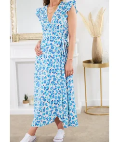 Robes>La boutique de Lilie ROBE JENNIFER Bleu