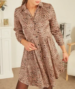 Robes>La boutique de Lilie ROBE JOIA Camel