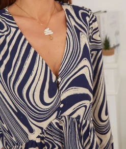 Robes>La boutique de Lilie ROBE JULIE Bleu
