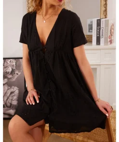 Robes>La boutique de Lilie ROBE KAREN Noir