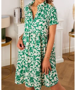 Robes>La boutique de Lilie ROBE KARMEN Vert